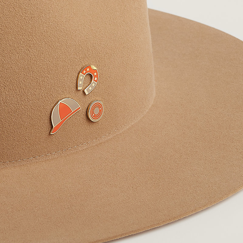 Faubourg Jump hat - Brown | Hermès Thailand